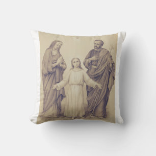 Heilige Familie Jezus, de Maagd Maria en Sint-Joze Kussen