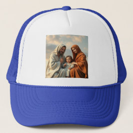 Heilige Familie, Jezus, Maria en Joseph Trucker Ho Pet