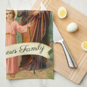 Heilige Familie Jezus Mary St. Joseph God de vader Theedoek (Quarter Fold)