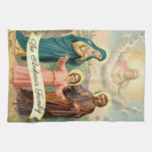 Heilige Familie Jezus Mary St. Joseph God de vader Theedoek (Horizontaal)