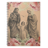 Heilige Familie Jezus Mary St. Joseph  Notitieboek (Voorkant)
