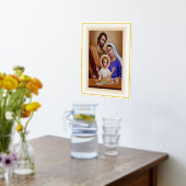 Heilige Familie Katholieke kunst Folie Afdrukken (Laag (Keuken))