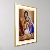 Heilige Familie Katholieke kunst Folie Afdrukken (Laagn)