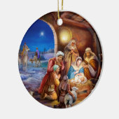Heilige familie keramisch ornament (Links)
