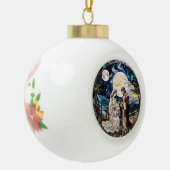 Heilige familie keramische bal ornament (Links)