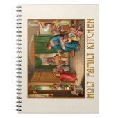 Heilige Familie Keuken Spiral Foto Notitieboek (Voorkant)