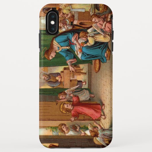 Heilige Familie Kitchen iPhone Case (Achterkant)