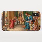 Heilige Familie Kitchen iPhone Case (Achterkant (horizontaal))