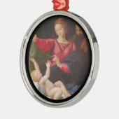 Heilige Familie Madonna van Loreto Metalen Ornament (Links)