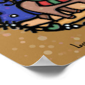 Heilige Familie Mary Joseph Jesus Bethlehem Night Poster (Hoek)