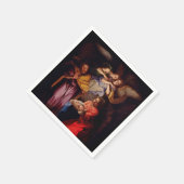 Heilige Familie met Angels door Coypel Servetten (Hoek)
