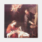 Heilige Familie met Angels  Magnet (Voorkant)