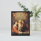 Heilige Familie met Cherubs van Gutierrez Briefkaart (Staand voorkant)