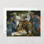 Heilige Familie met John de Baptist Briefkaart (Voorkant / Achterkant)