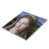 Heilige Familie met St. Anne en de baby St. John Tegeltje (Zijkant)