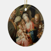Heilige Familie met St. Anne Keramisch Ornament (Links)