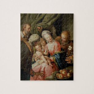 Heilige Familie met St. Anne Legpuzzel