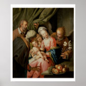 Heilige Familie met St. Anne Poster (Voorkant)