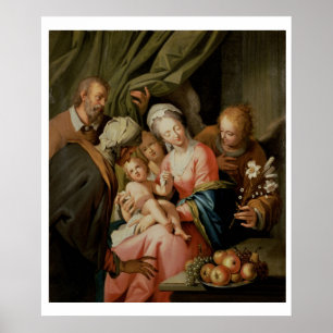 Heilige Familie met St. Anne Poster