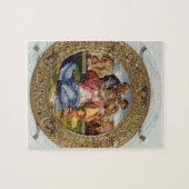 Heilige Familie met St. John (Doni Tondo), 1504-05 Legpuzzel (Horizontaal)