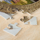 Heilige Familie met St. John (Doni Tondo), 1504-05 Legpuzzel (Zijkant)