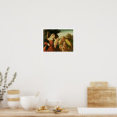 Heilige Familie met St. John Poster (Keuken)
