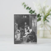 Heilige Familie, na 1650 Briefkaart (Staand voorkant)