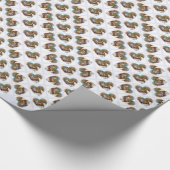 Heilige Familie: Nativiteitsscène Cadeaupapier (Hoek)