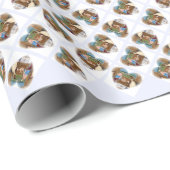 Heilige Familie: Nativiteitsscène Cadeaupapier (Rol Hoek)