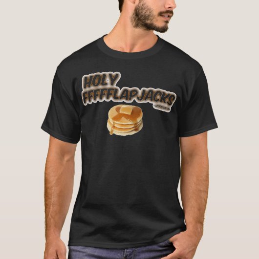 Heilige Flapjacks! T-shirt (Voorkant)