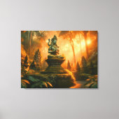 Heilige Fluisteringen van Bali Canvas Afdruk (Voorkant)