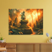 Heilige Fluisteringen van Bali Canvas Afdruk (Insitu (Woonkamer))