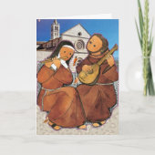 Heilige Franciscus en Heilige Clare van Assisi Kaa Kaart (Voorkant)