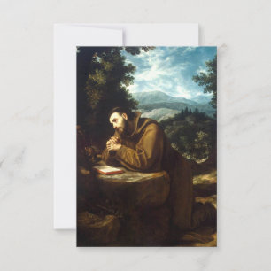 Heilige Franciscus van Assisi Heilige kaart
