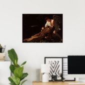Heilige Franciscus van Assisi in extase Poster (Thuiskantoor)