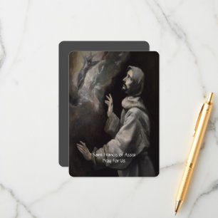 Heilige Franciscus van Assisi: sereniteitsgebed Informatiekaartje
