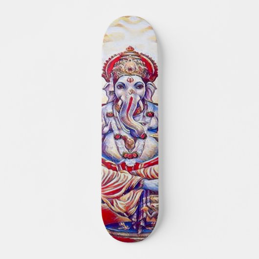 Heilige Ganesha Indie Element Custom Pro Park Boar Skateboard (Voorkant)