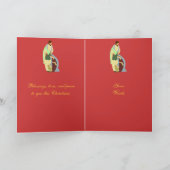 Heilige Geboorte Feestdagen Kaart (Binnen)