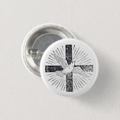 Heilige Geest 1"knop Ronde Button 3,2 Cm (Voorkant /achterkant)