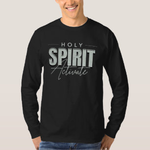 Heilige Geest Activeer Christelijk Religieus T-shirt