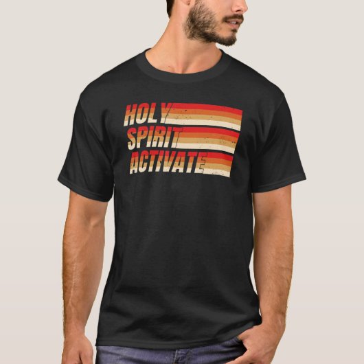Heilige Geest Activeer Christen T-shirt (Voorkant)