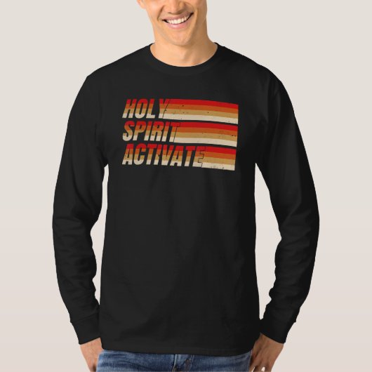 Heilige Geest Activeer Christen T-shirt (Voorkant)