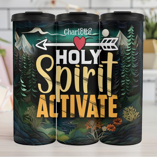 Heilige Geest, activeer goddelijke kracht Thermosbeker