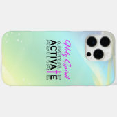 Heilige Geest activeren - Groene Pastel Case-Mate iPhone Case (Achterkant (horizontaal))