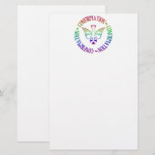 Heilige Geest - Bevestiging Briefpapier (Voorkant / Achterkant)