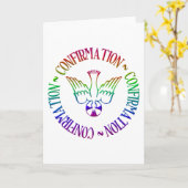 Heilige Geest - Bevestiging Kaart (Gele Bloem)