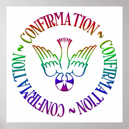 Heilige Geest - Bevestiging Poster (Voorkant)