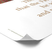 Heilige Geest Bevestiging Poster, John 14:26 Poster (Hoek)