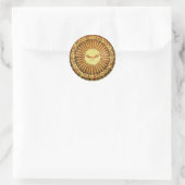 Heilige Geest - Bevestiging Ronde Sticker (Tas)