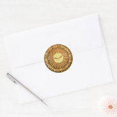 Heilige Geest - Bevestiging Ronde Sticker (Envelop)